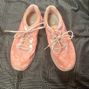 Pink Lace Nikes
